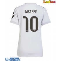 Real Madrid Kylian Mbappe #10 Replica Home Shirt Ladies 2025-26 Short Sleeve
